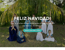Tablet Screenshot of amigosdejesus.org